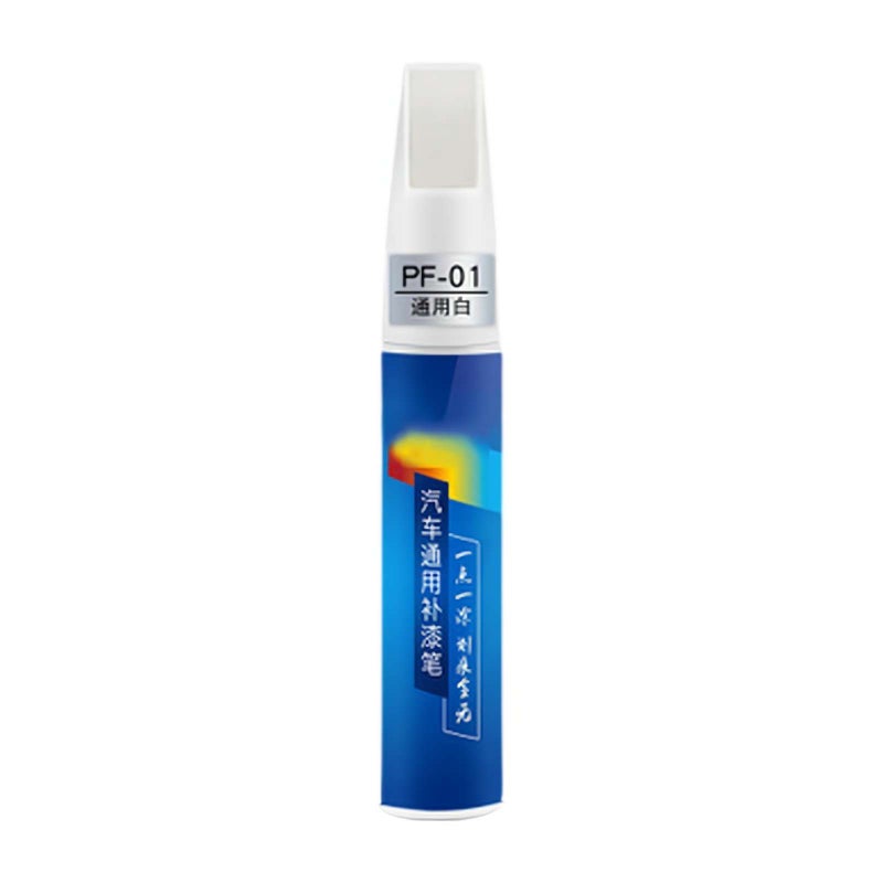 Touch Up Paint Pen for Cars, 12 mL Car Paint Scratch Repair, 2-in-1 Car Touch Up Paint Fill Paint Pen, Quick & Easy Solution to Repair Minor Automotive Scratches (Universal White) - Image 1